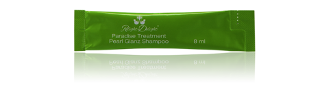 Paradise Treatment - Basis Pearl Glanz Shampoo To Go - Sachet 5er Set