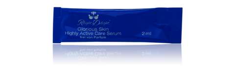 Glorious Skin - Highly Active Care Serum To Go - frei von Parfüm - Sachet 5er Set