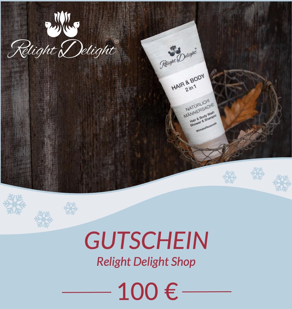 100€ Gutschein (Design - Winter für den Herren)