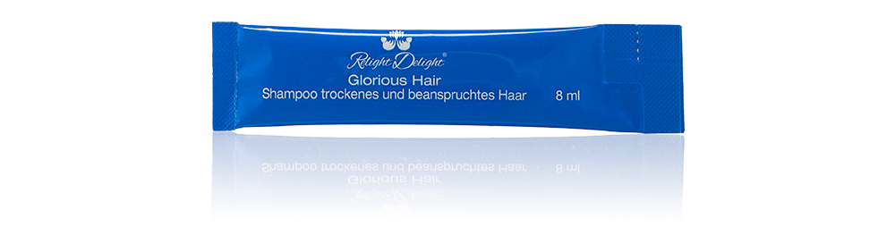 Glorious Hair - Pflege-Shampoo - Sachet 5er Set