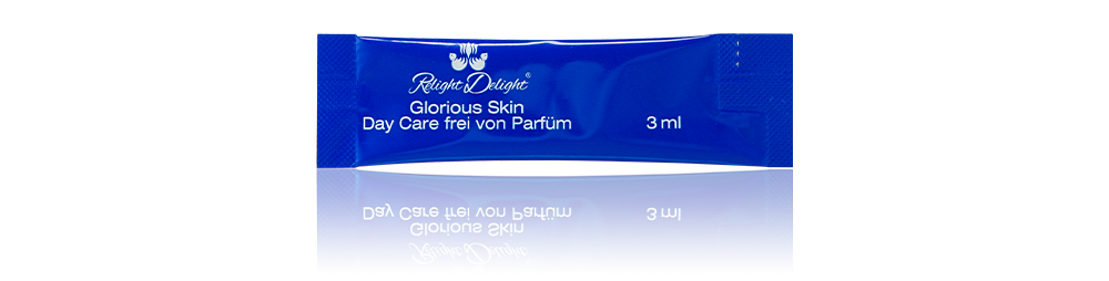 Glorious Skin - Day Care To Go - frei von Parfüm - Sachet