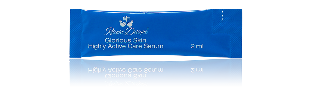 Glorious Skin - Highly Active Care Serum To Go - Sachet 5er Set